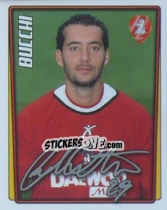 Cromo Cristian Bucchi - Calcio 2001-2002 - Merlin