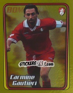 Sticker Carmine Gautieri (Il Bomber) - Calcio 2001-2002 - Merlin