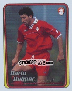 Figurina Dario Hubner (Superstar) - Calcio 2001-2002 - Merlin