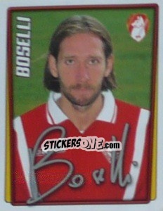 Sticker Nicola Boselli - Calcio 2001-2002 - Merlin