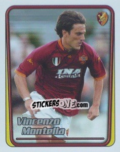 Figurina Vincenzo Montella (Superstar) - Calcio 2001-2002 - Merlin