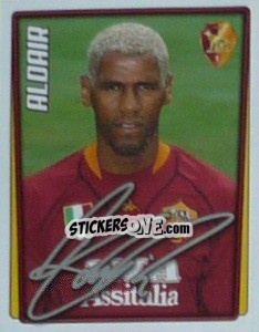 Figurina Aldair - Calcio 2001-2002 - Merlin