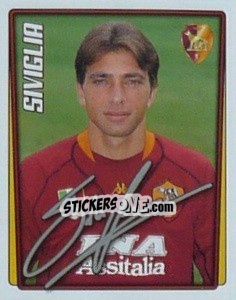 Sticker Sebastiano Siviglia - Calcio 2001-2002 - Merlin