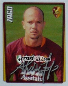 Figurina Antonio Carlos Zago - Calcio 2001-2002 - Merlin