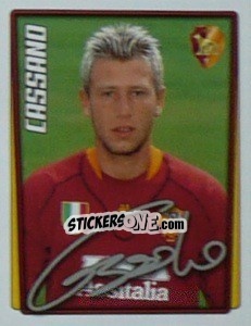 Cromo Antonio Cassano - Calcio 2001-2002 - Merlin
