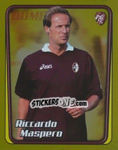 Sticker Riccardo Maspero (Il Bomber) - Calcio 2001-2002 - Merlin