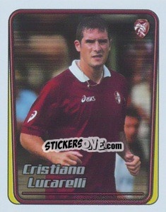 Sticker Cristiano Lucarelli (Superstar)