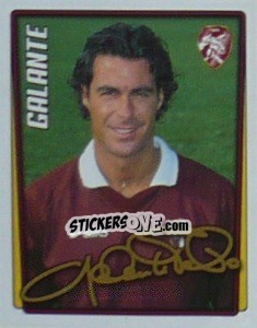 Figurina Fabio Galante - Calcio 2001-2002 - Merlin