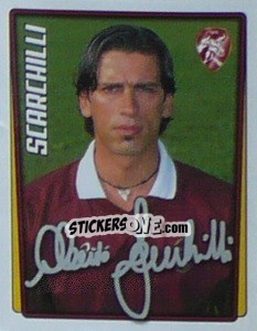 Figurina Alessio Scarchilli - Calcio 2001-2002 - Merlin