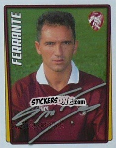 Sticker Marco Ferrante - Calcio 2001-2002 - Merlin