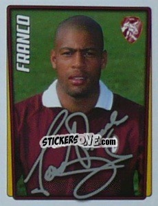 Sticker Jose Franco - Calcio 2001-2002 - Merlin