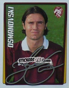 Figurina Yksel Osmanovski - Calcio 2001-2002 - Merlin