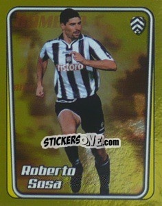 Figurina Roberto Sosa (Il Bomber) - Calcio 2001-2002 - Merlin