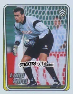 Sticker Luigi Turci (Superstar) - Calcio 2001-2002 - Merlin