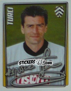 Sticker Luigi Turci - Calcio 2001-2002 - Merlin