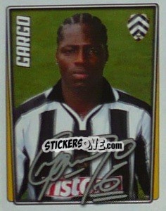 Figurina Mohammed Gargo - Calcio 2001-2002 - Merlin