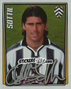 Sticker Andrea Sottil - Calcio 2001-2002 - Merlin