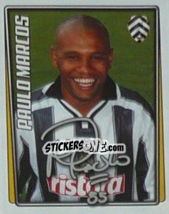 Sticker Paulo Marcos - Calcio 2001-2002 - Merlin
