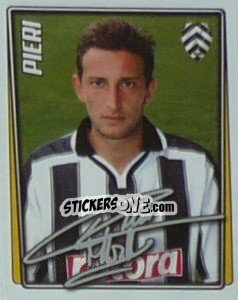 Sticker Mirko Pieri - Calcio 2001-2002 - Merlin
