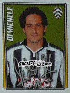 Sticker David di Michele - Calcio 2001-2002 - Merlin