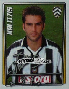 Figurina Dimitris Nalitzis - Calcio 2001-2002 - Merlin