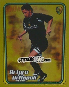 Figurina Arturo di Napoli (Il Bomber) - Calcio 2001-2002 - Merlin