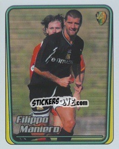 Sticker Filippo Maniero (Superstar) - Calcio 2001-2002 - Merlin