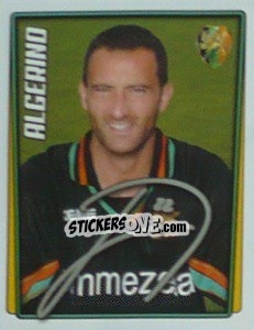 Figurina Jimmy Algerino - Calcio 2001-2002 - Merlin