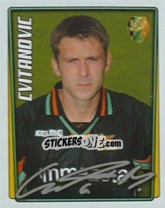 Sticker Mario Cvitanovic - Calcio 2001-2002 - Merlin