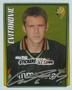 Figurina Mario Cvitanovic - Calcio 2001-2002 - Merlin