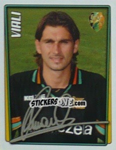 Figurina William Viali - Calcio 2001-2002 - Merlin