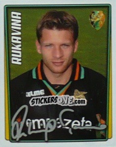 Sticker Tomislav Rukavina - Calcio 2001-2002 - Merlin