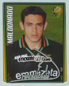 Sticker Ruben Maldonado - Calcio 2001-2002 - Merlin