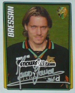 Sticker Mauro Bressan - Calcio 2001-2002 - Merlin