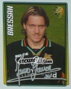 Cromo Mauro Bressan - Calcio 2001-2002 - Merlin