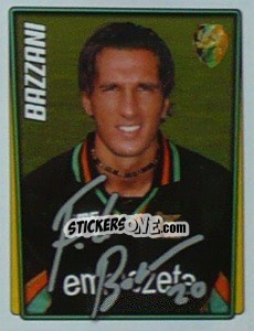 Sticker Fabio Bazzani - Calcio 2001-2002 - Merlin