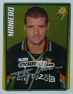 Sticker Filippo Maniero - Calcio 2001-2002 - Merlin