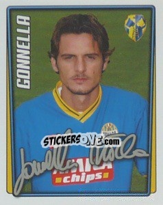 Figurina Natale Gonnella - Calcio 2001-2002 - Merlin