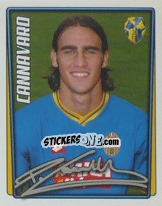 Sticker Paolo Cannavaro - Calcio 2001-2002 - Merlin
