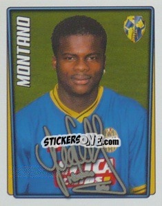 Cromo Johnnier Montano - Calcio 2001-2002 - Merlin