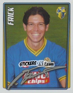 Sticker Mario Frick - Calcio 2001-2002 - Merlin