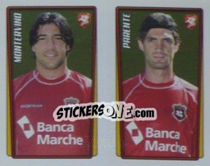 Cromo Montervino / Parente  - Calcio 2001-2002 - Merlin