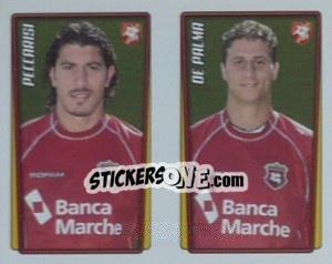 Sticker Peccarisi / De Palma  - Calcio 2001-2002 - Merlin