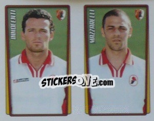 Sticker Innocenti / Mazzerelli  - Calcio 2001-2002 - Merlin