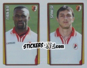 Sticker Chukwu / Spinesi  - Calcio 2001-2002 - Merlin