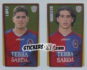 Cromo Lopez / Modesto  - Calcio 2001-2002 - Merlin