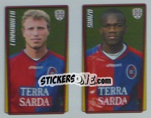 Cromo Cammarata / Suazo  - Calcio 2001-2002 - Merlin