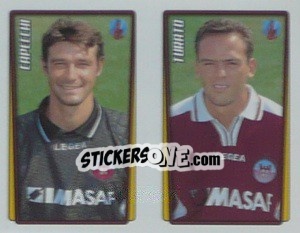 Cromo Capecchi / Turato  - Calcio 2001-2002 - Merlin