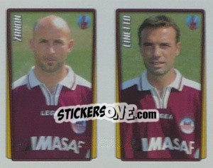 Sticker Zanon / Cinetto  - Calcio 2001-2002 - Merlin