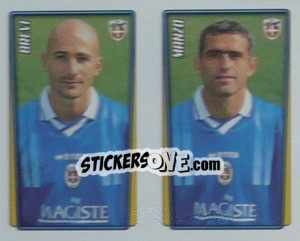 Sticker Brevi / manzo  - Calcio 2001-2002 - Merlin